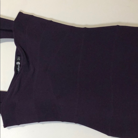 Boohoo-Purple bodycon dress - Picture 3 of 4